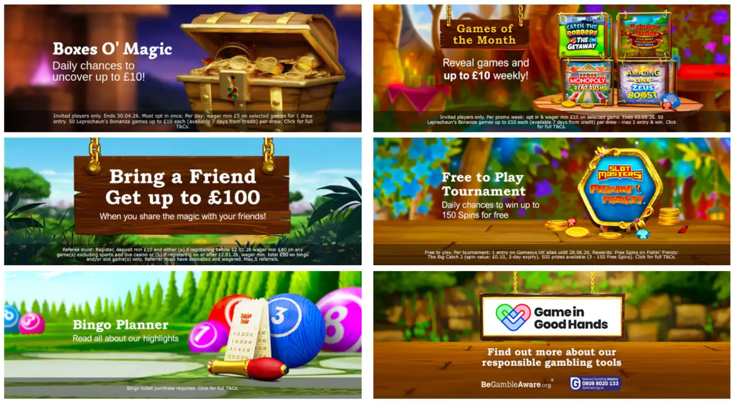 Rainbow Riches Casino welcome offer and promotions